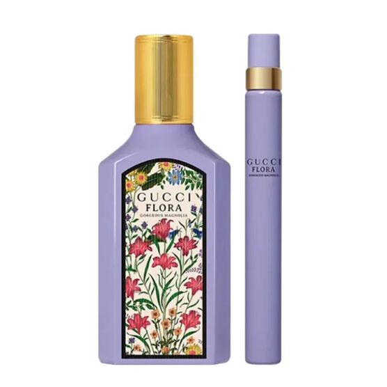 Kit Coffret Gucci Flora Gorgeous Magnolia Feminino Eau de Parfum